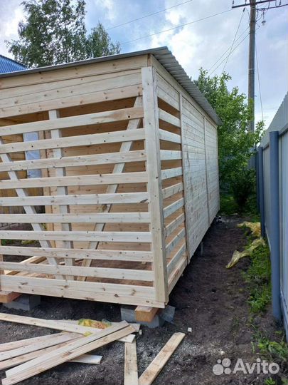 Беседка сарай