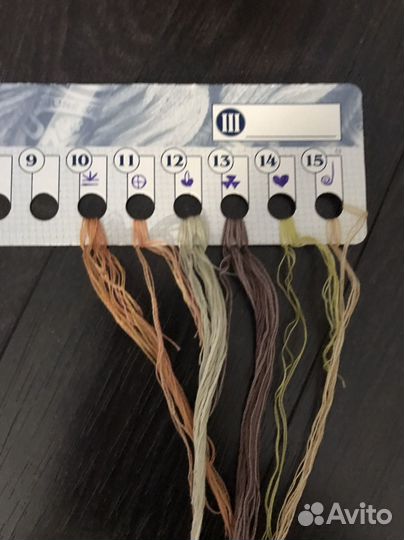 Набор для вышивания крестом остатки рто