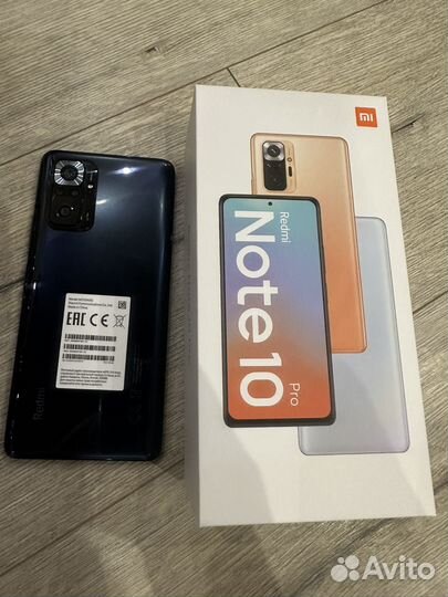 Телефон Xiaomi redmi note 10 pro бу