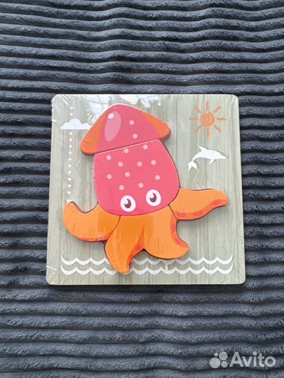 Пазл мозайка деревянная