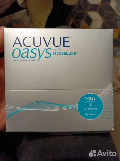 Линзы контактные acuvue oasys однодневные