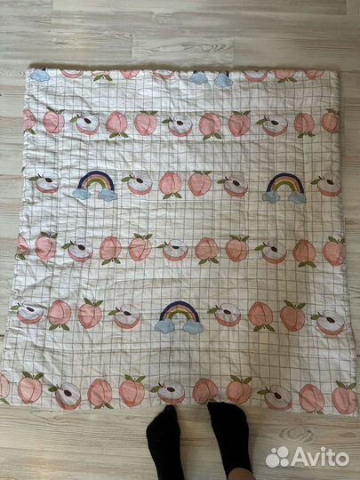 Одеяло стеганое детское 100х100