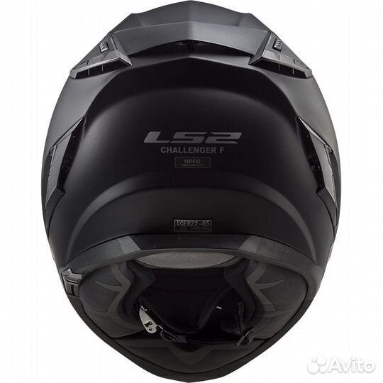 LS2 Мотошлем FF327 challenger solid XS