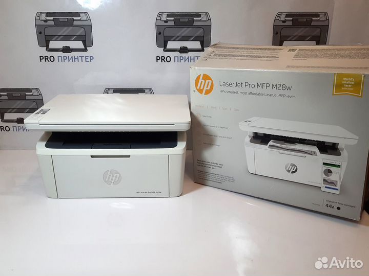 Мфу с Wi-Fi HP LaserJet Pro MFP M28w новый почти