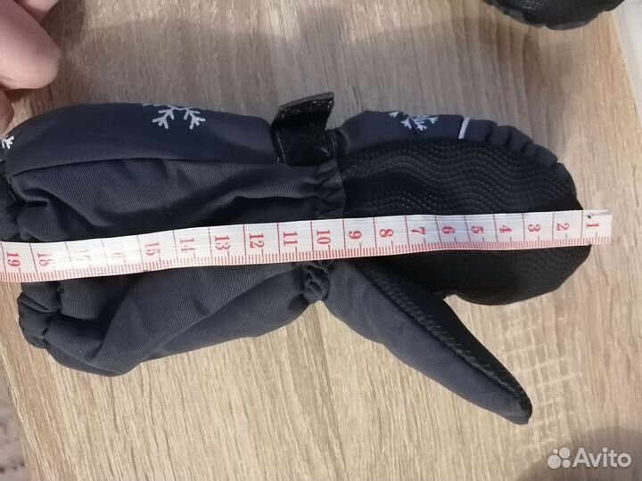 Зимние варежки детские краги