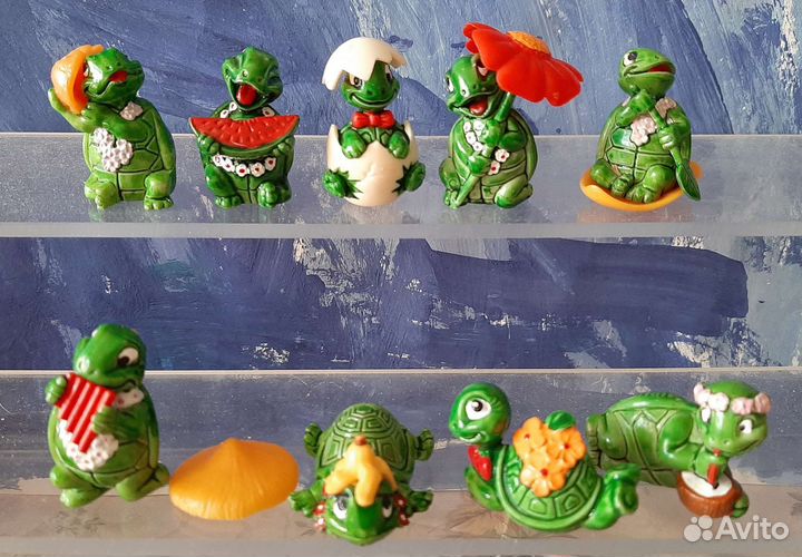 Черепашки,зайчики,лягушата,ежик