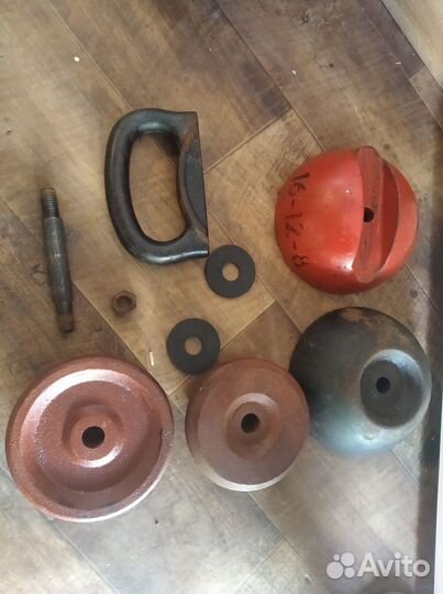 Гиря разборная 8-12-16 кг - советская