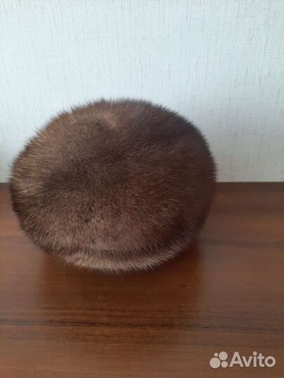 Шапка норковая женская (3 шт разные)