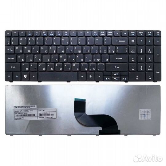 Клавиатура для ноутбука Acer Aspire 5810T