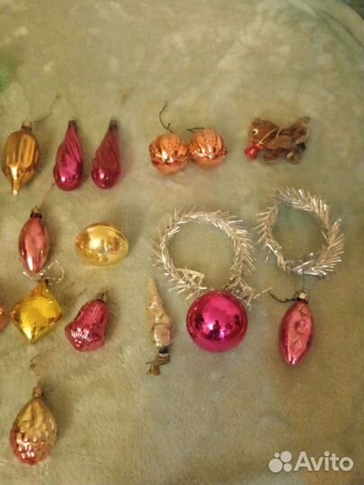 Елочные игрушки СССР