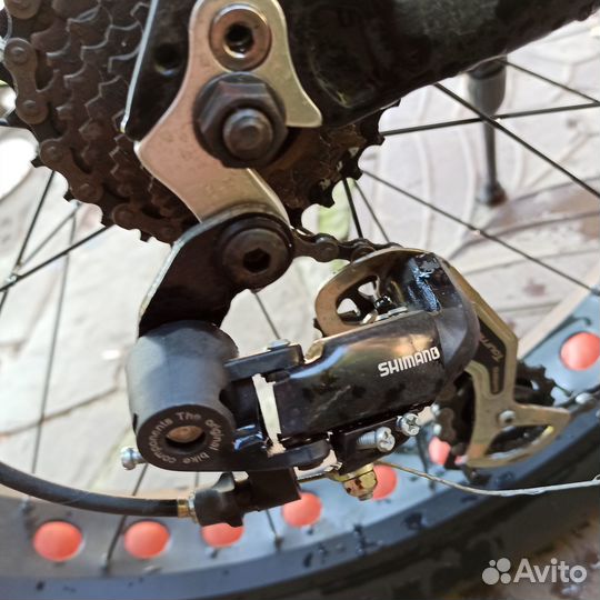 Фэтбайк,горный велосипед.24скорости Алюминий 26