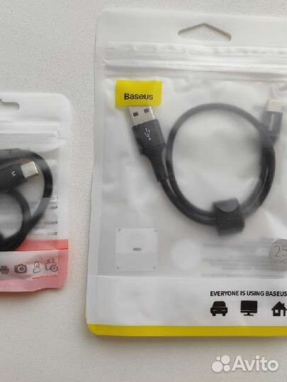 Кабель Type USB - Type C 0.25м (фирменный)