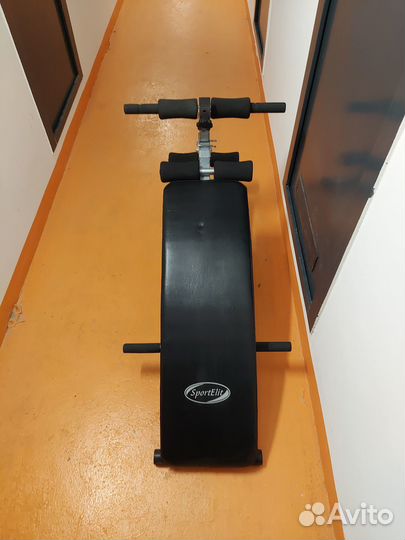 Скамья для пресса и спины SportElit