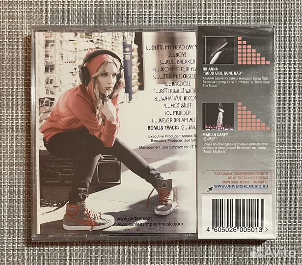 Ashlee Simpson - Bittersweet World CD Rus