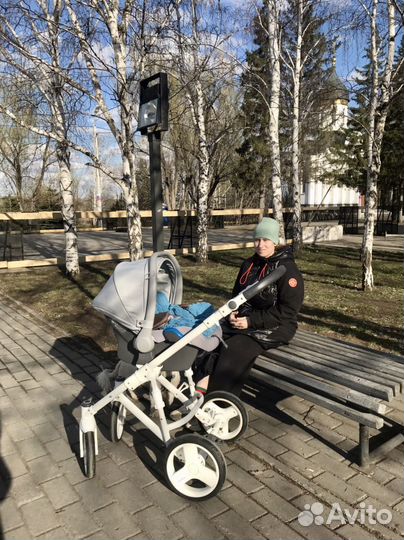 Коляска 3 в 1 бу