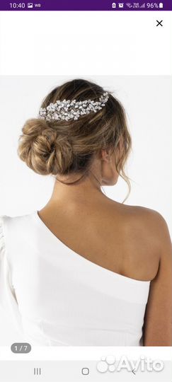 Свадебные украшения в волосы