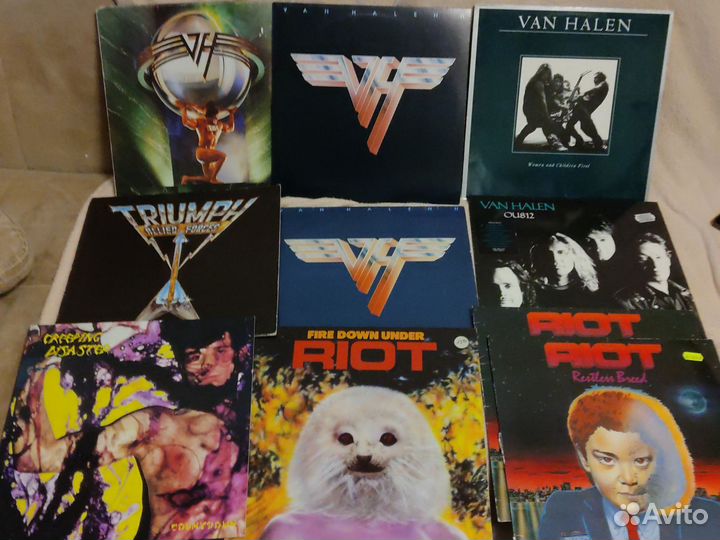 Пластинки виниловые