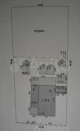 Дом 83 м² на участке 11 сот.