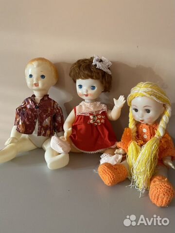 Куклы СССР одним лотом объявление продам
