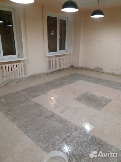 Шлифовка бетонных полов