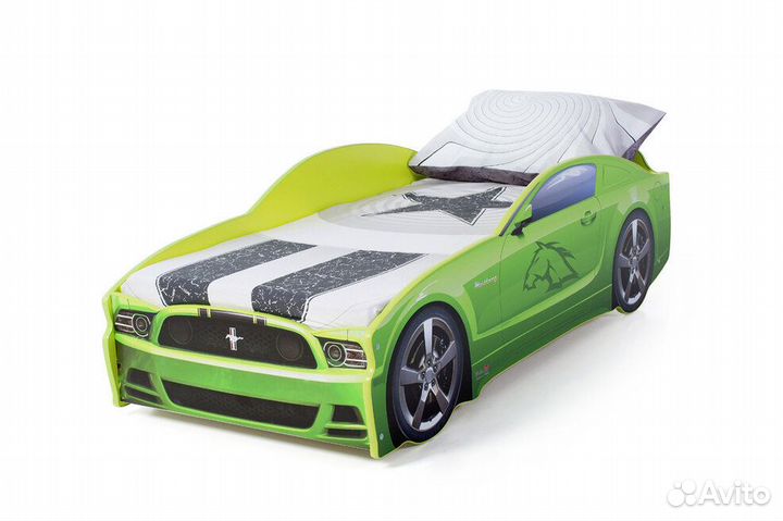 Детская кровать машина