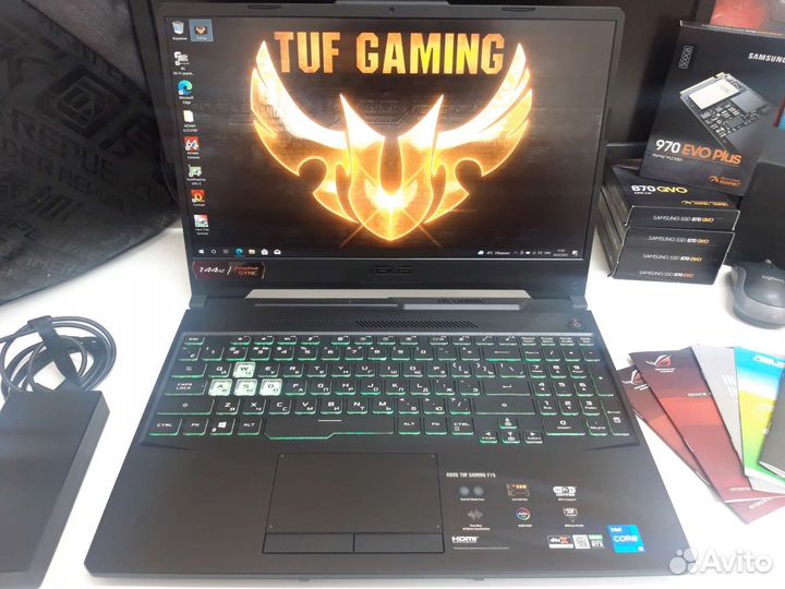 Asus TUF gaming Core i5 11400h/16gb/RTX 3050ti 4gb