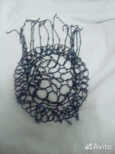 Шапочка из бисера