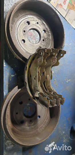 Барабаны и колодки пежо 107