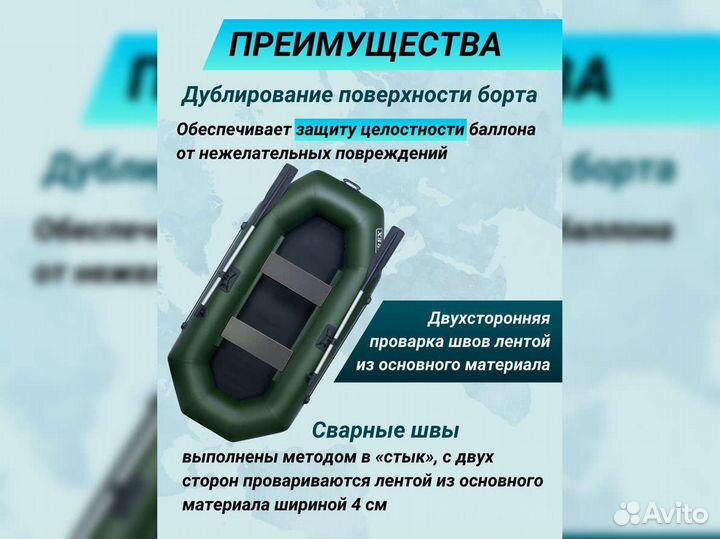 Лодка пвх надувная для рыбалки 280 см urex 280у