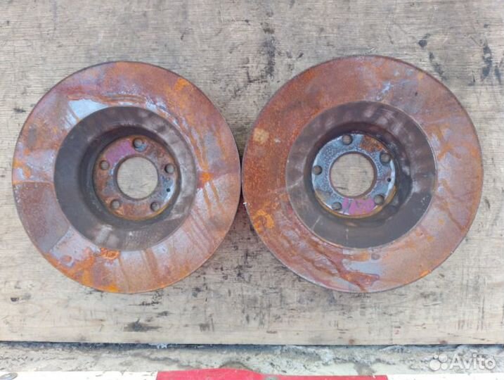 Диски тормозные передние Audi A6 C6 4F 2006-2012г