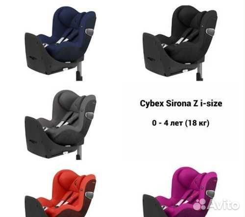 Новые автокресла Cybex Sirona Z i-size