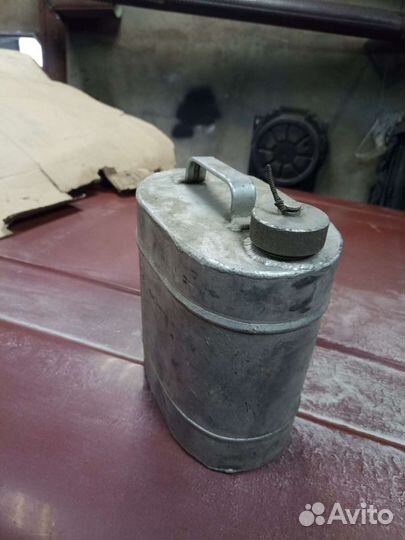 Канистра алюминиевая, фляга, фляжка, ёмкость, бак