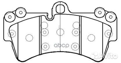 Колодки тормозные дисковые VW: Touareg(18 inch