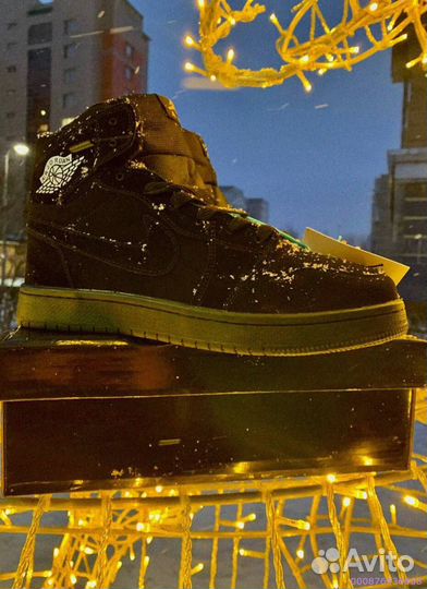 Кроссовки Nike Air Jordan тёплые (Арт.71402)