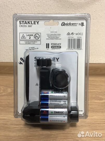 Нивелир Stanley Cross 360
