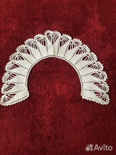 Детские съёмные воротнички, шляпки, ручная работа