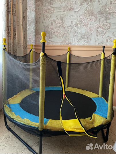Батут с сеткой бу