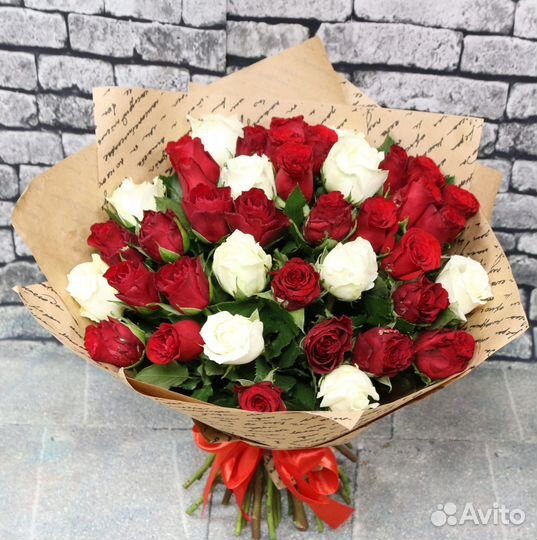 Розы 25 51 101 цветы