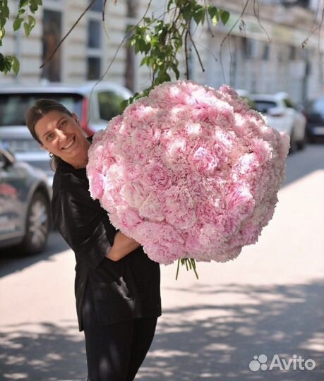 Букет из Голландских Пионов Цветы с доставкой