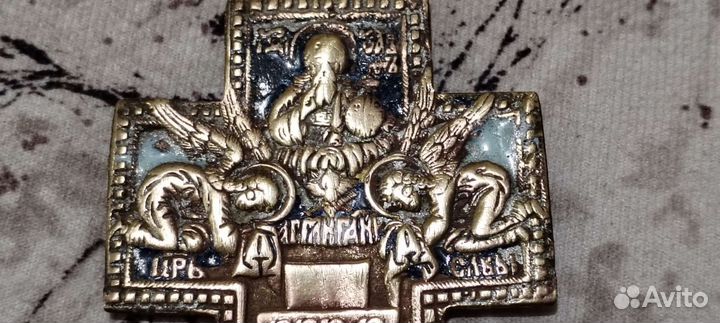 Крест бронзовый