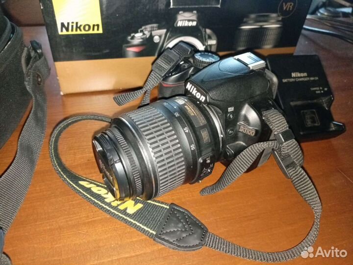 Зеркальный фотоаппарат nikon d3100