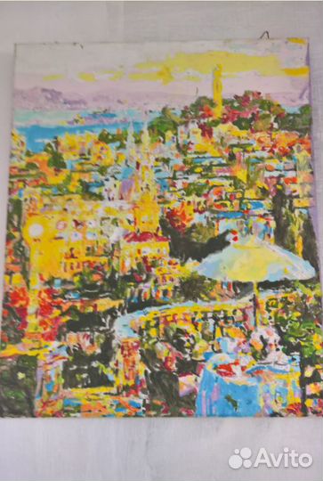 Картина маслом на холсте 