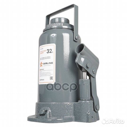 Домкрат бутылочный (32 т) (285-465 мм) 