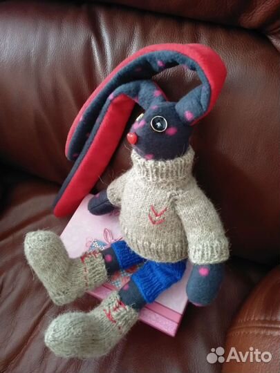 Мягкая игрушка Кролик (ручная работа)
