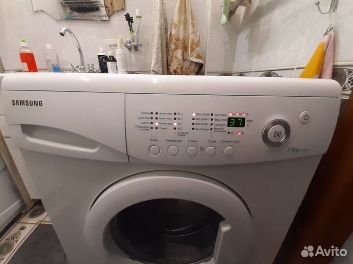 Узкая стиральная машинка samsung
