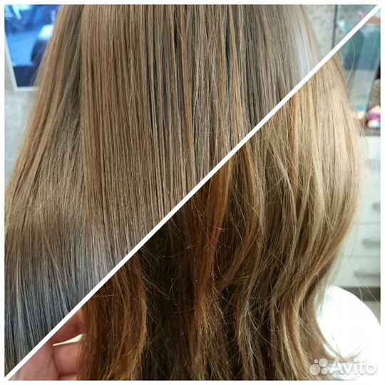 Кератиновое выпрямление и восстановление