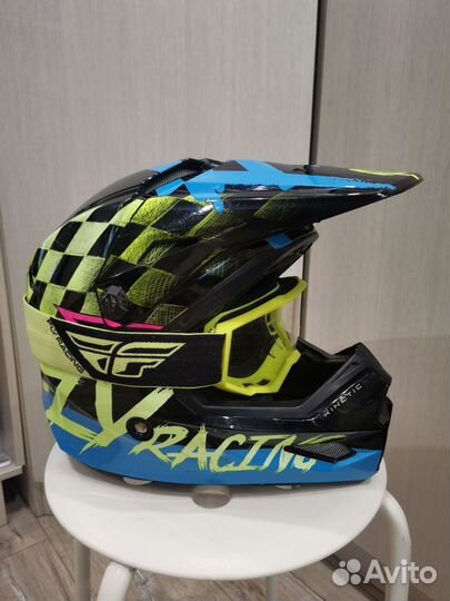 Шлем fly racing