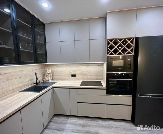 Кухонный гарнитур Линейный Новый