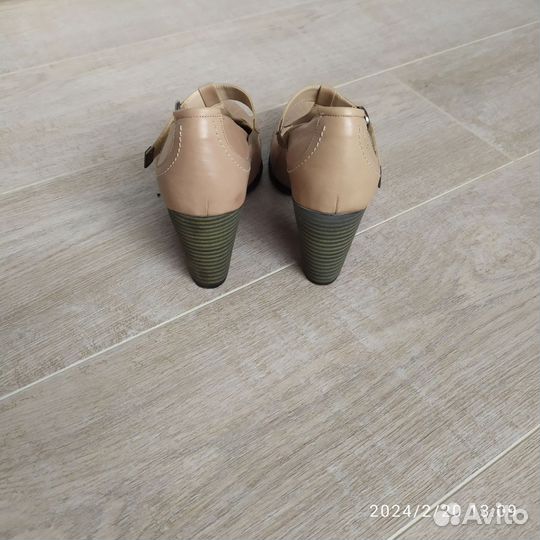 Туфли женские 37 размер натуральная кожа