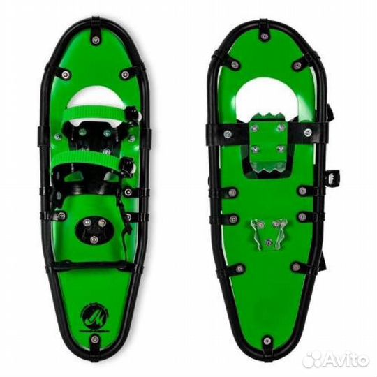Снегоступы 86х25 см (до 135 кг) Маяк Зеленые